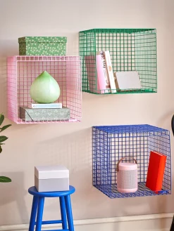 Søstrene Grene Schweiz WIRE CUBIC Würfelregal Rose
