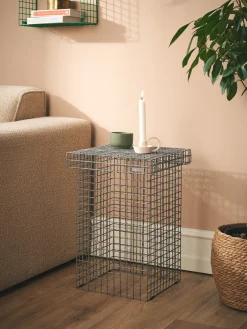 Outlet Søstrene Grene Schweiz WIRE STOOL Hocker Anthracite