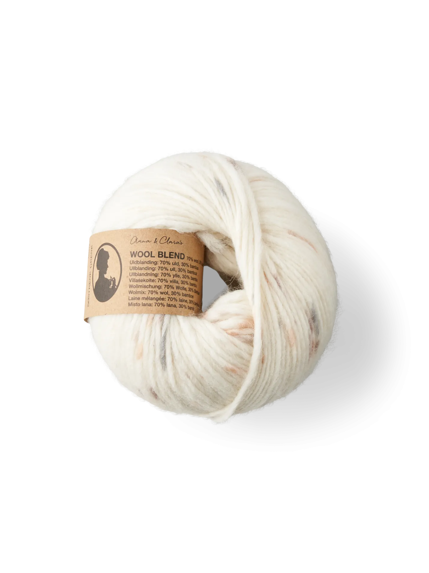New Søstrene Grene Schweiz Woll-Bambus-Garn Off White