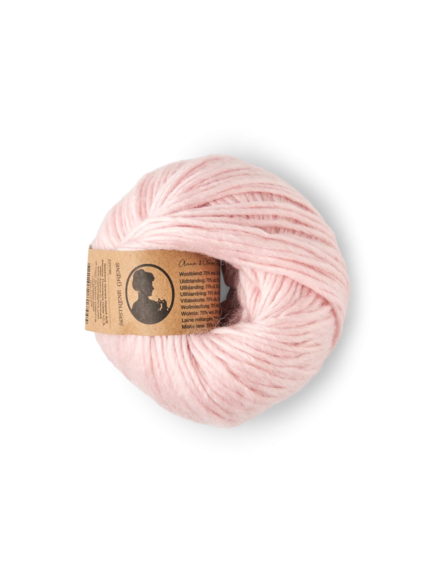 Discount Søstrene Grene Schweiz Woll-Bambus-Garn Rose