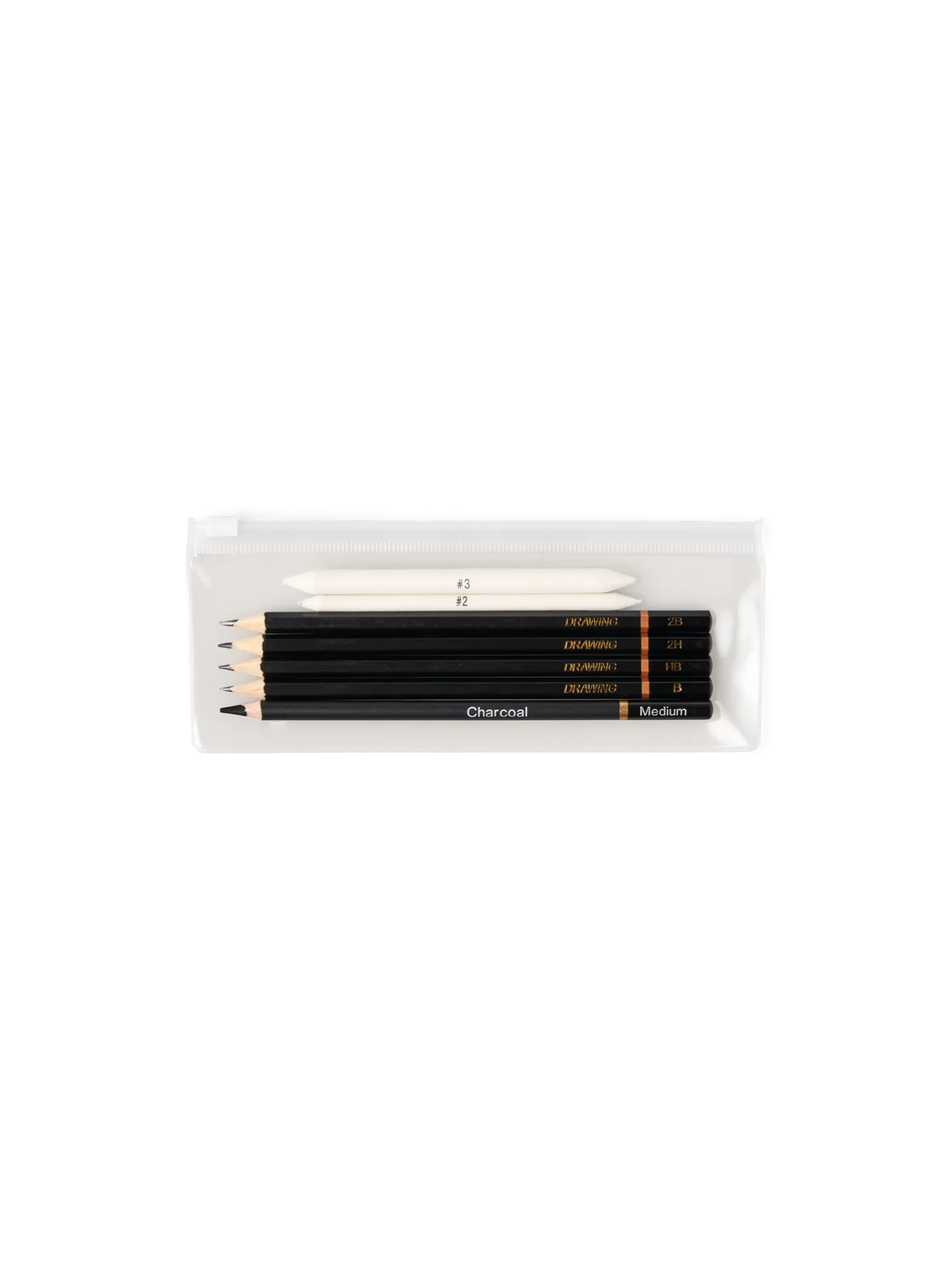 Hot Søstrene Grene Schweiz Zeichenkohlestifte-Set Black